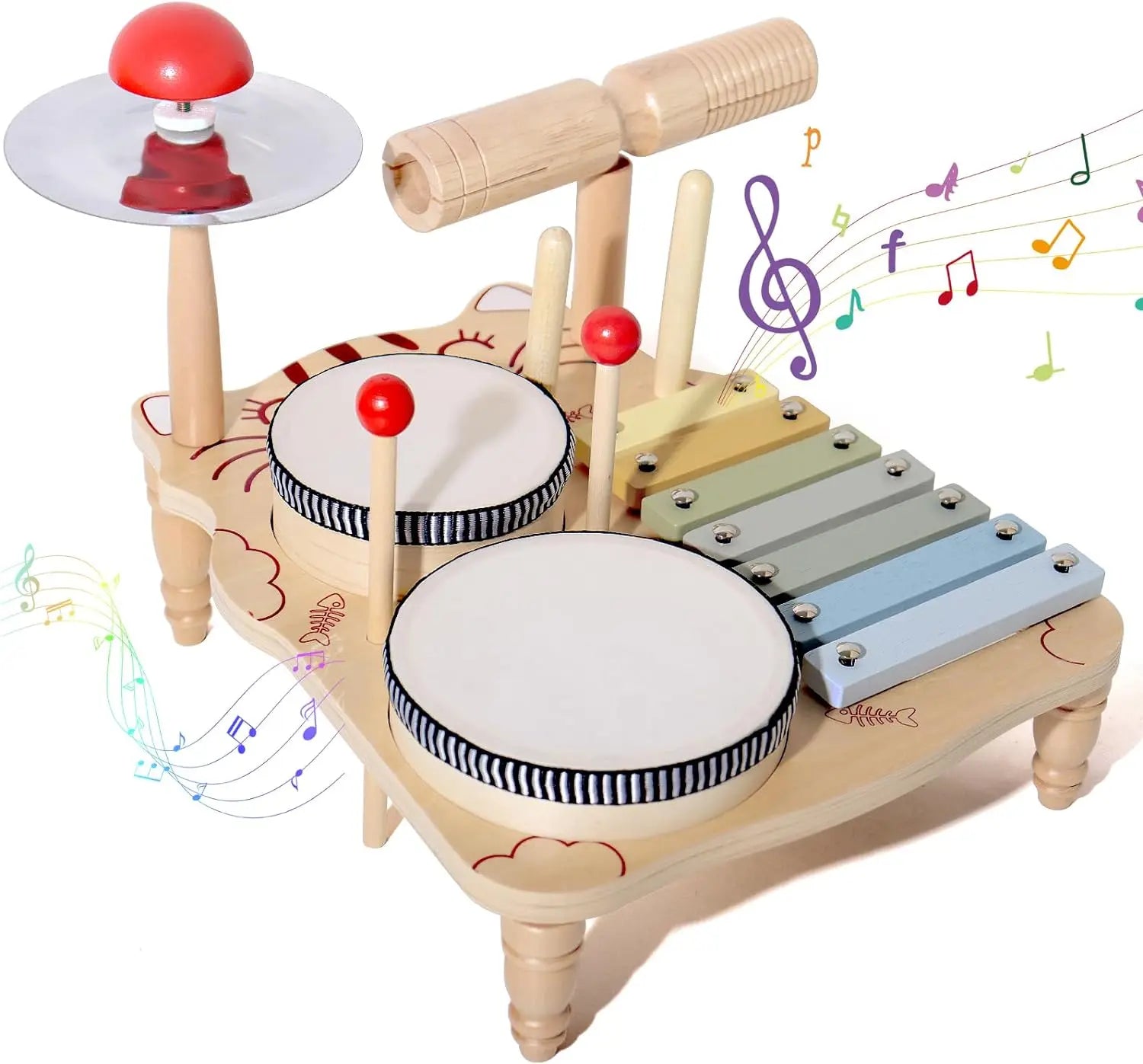 Instruments en Bois | Montessori