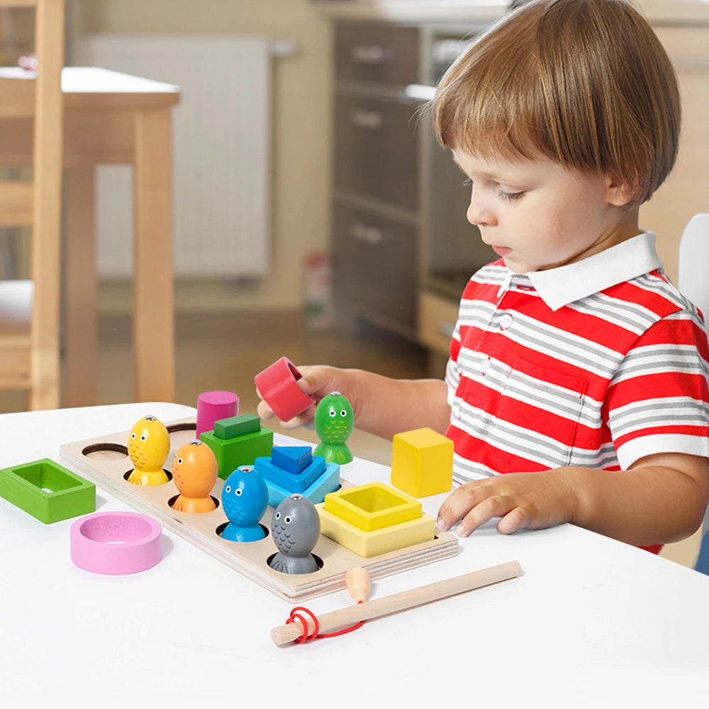 Puzzle en bois Montessori
