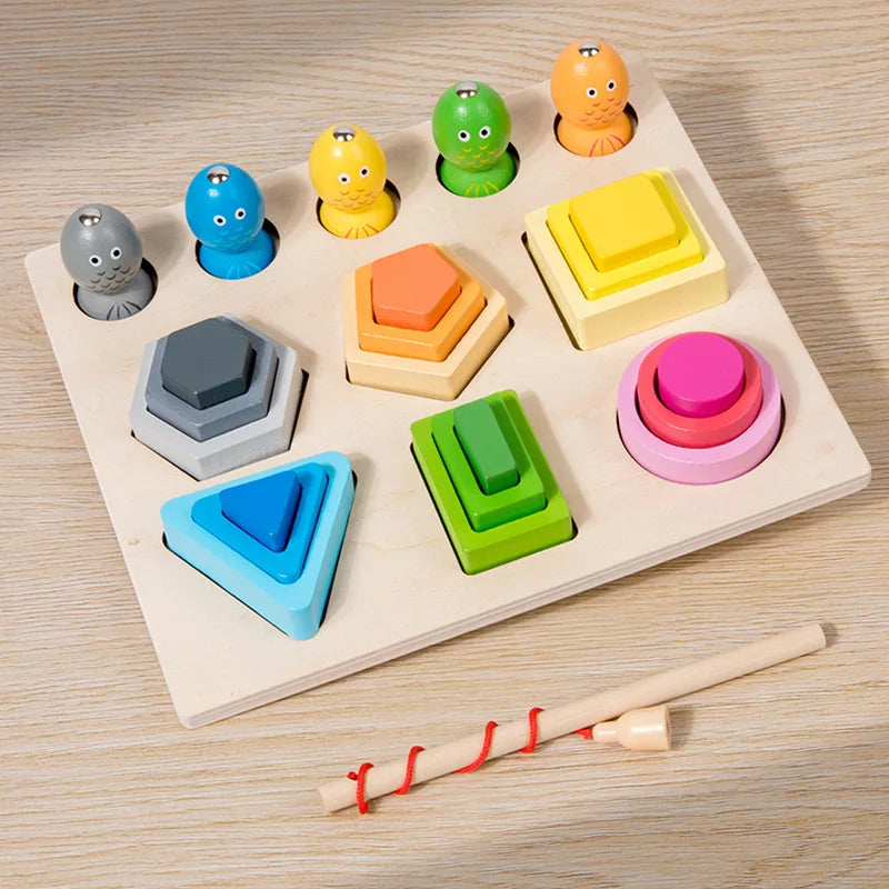 Puzzle en bois Montessori