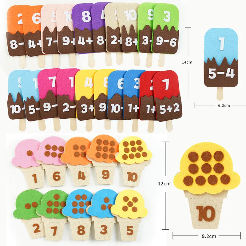 Jouet mathématique montessori