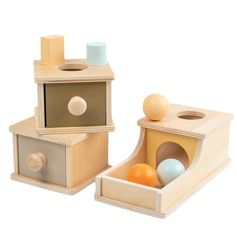 Boite de jeu montessori