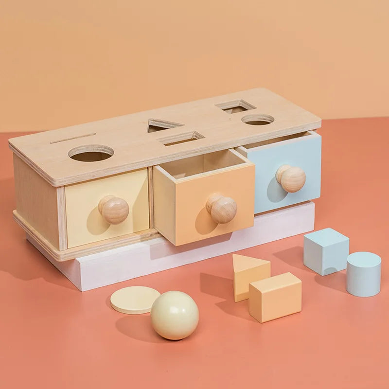 Boite de jeu montessori