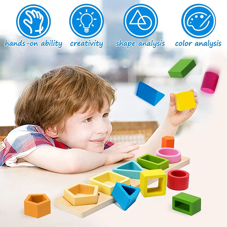Jouet de tri montessori