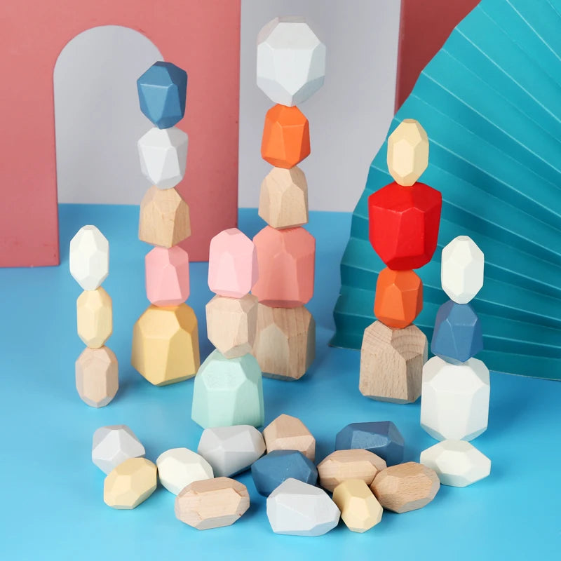 Pierre d'équilibre Enfant Montessori