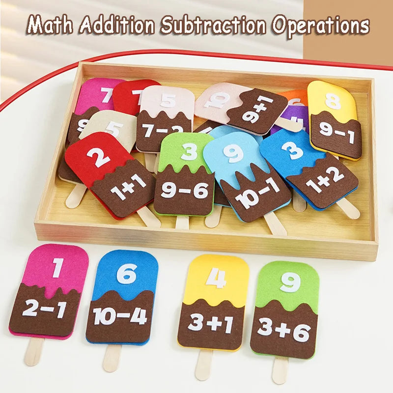 Jouet mathématique montessori