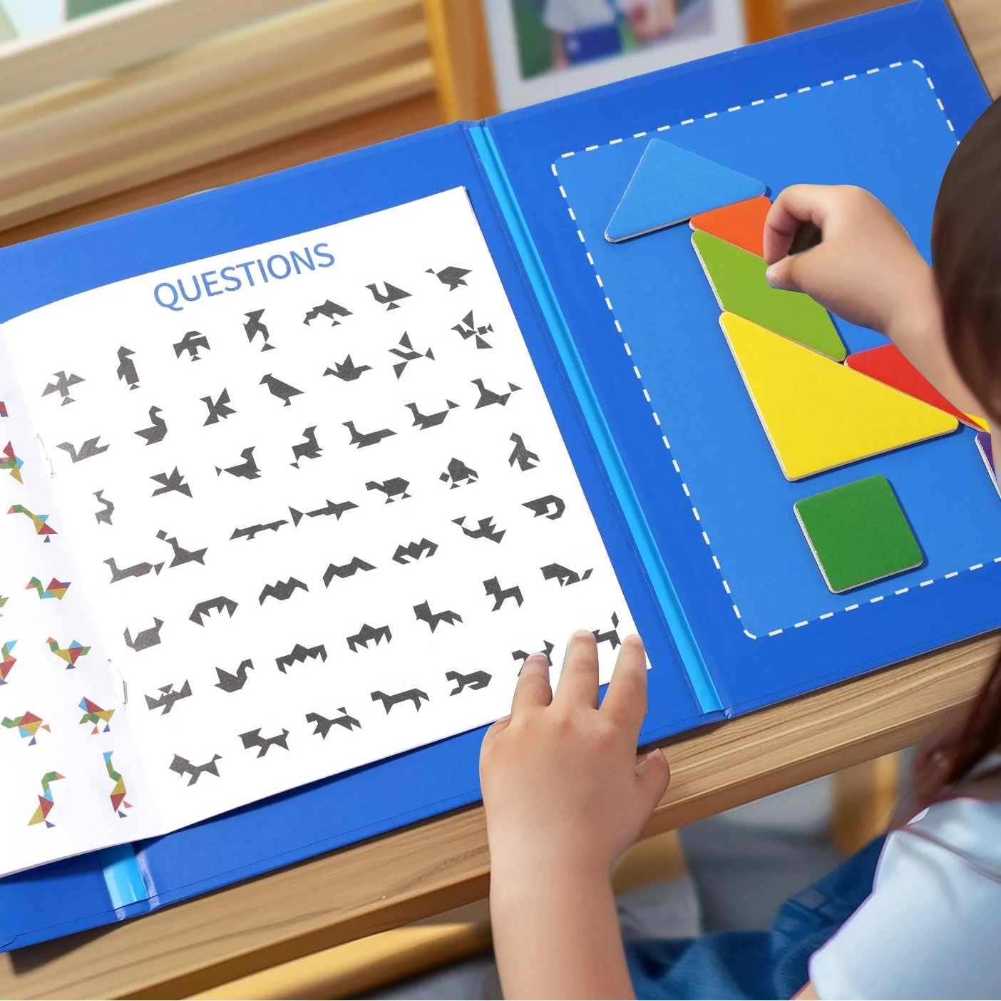 Tangram en bois Enfant