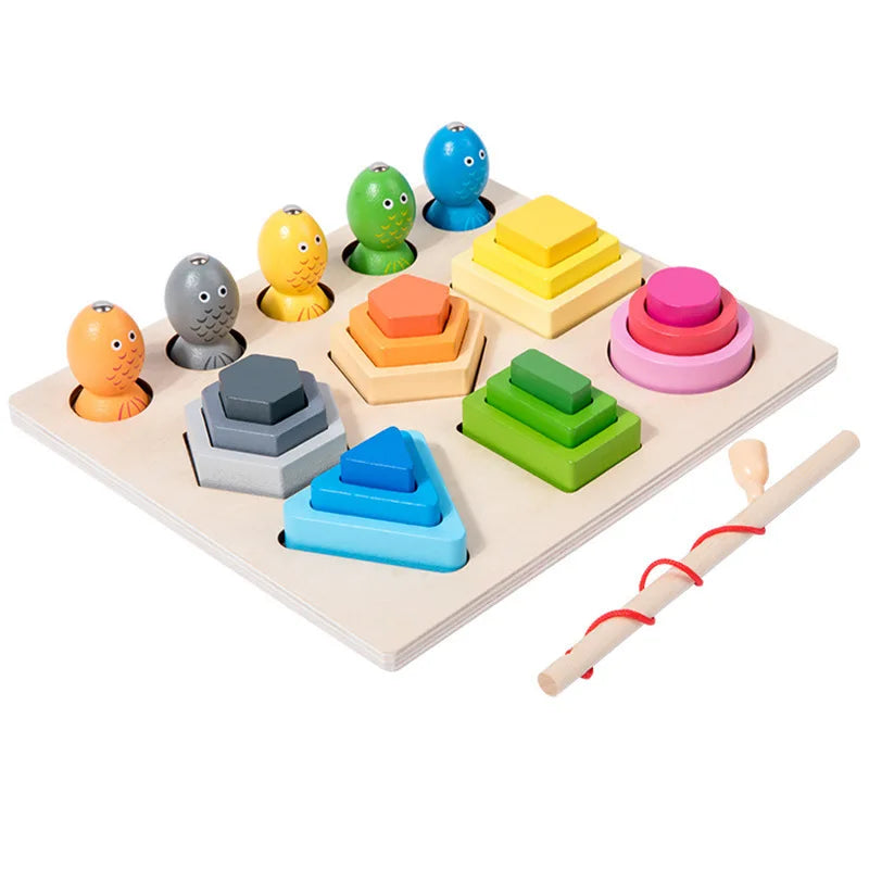 Puzzle en bois Montessori