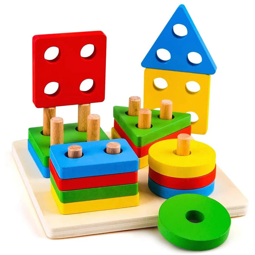 Puzzle en bois Montessori
