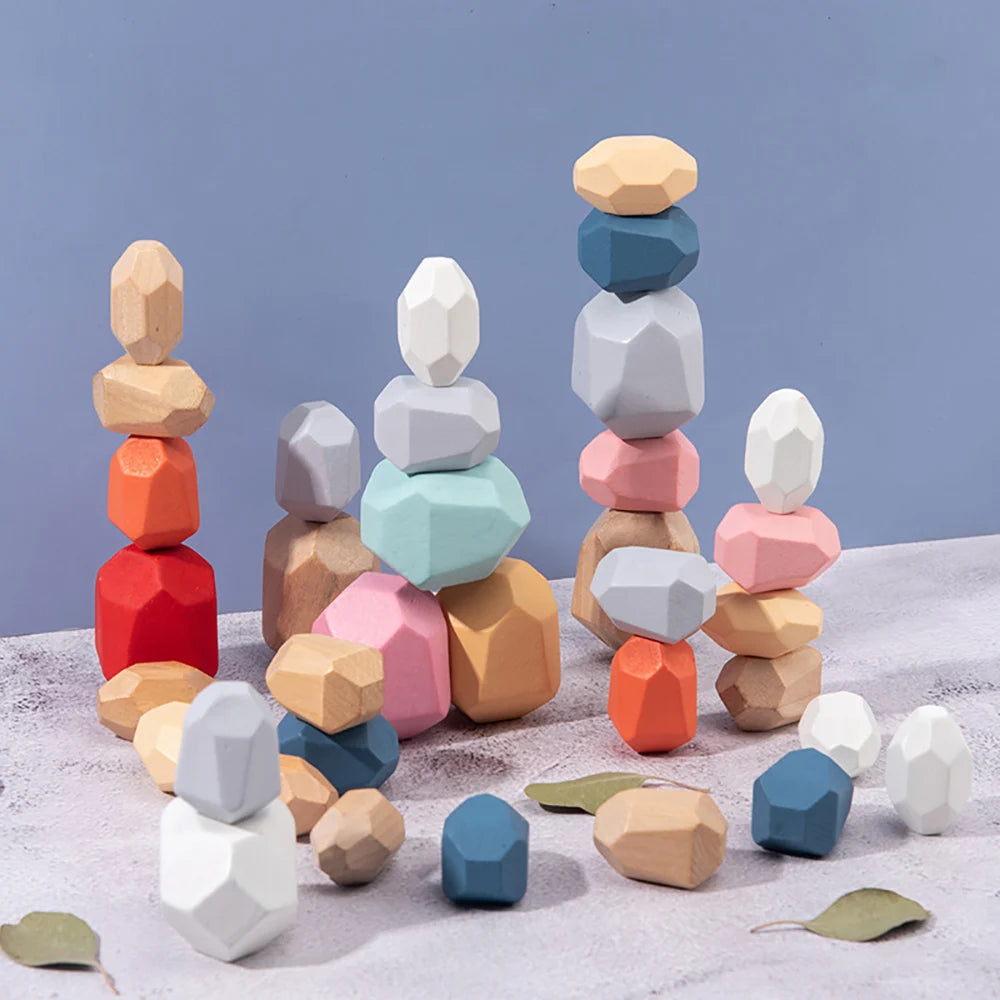 Pierre d'équilibre Enfant Montessori